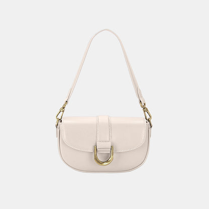 David Jones PU Leather Shoulder Bag