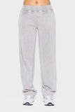 Mono B Elastic Waist Fleece Pants with Pockets