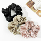 3-Piece Polyester Elastic Hair Scrunchy