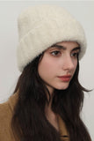 Solid Color Thermal Knit Hat