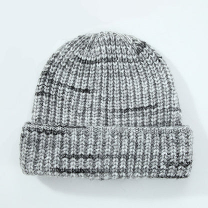 Thermal Contrast Knit Hat