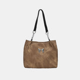 Bow Polyester Medium Tote Bag