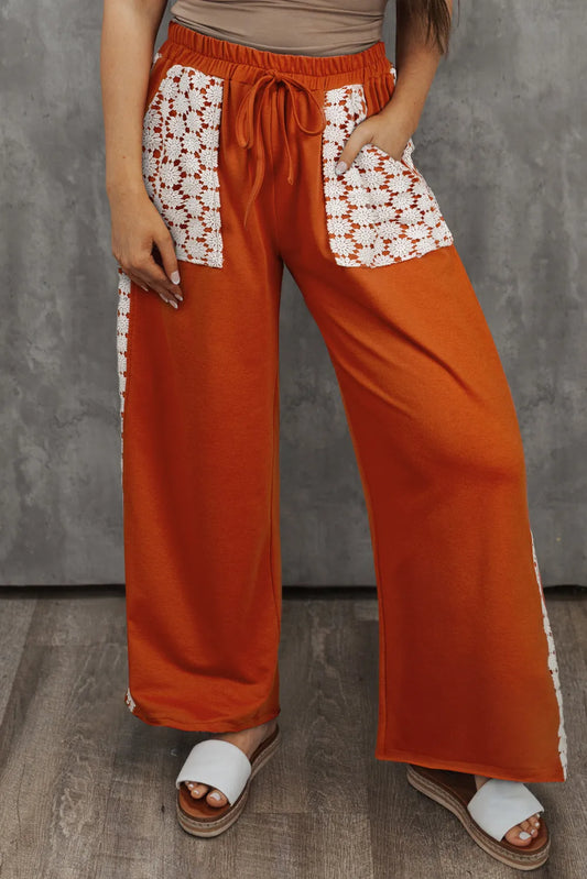 Plus Size Wide Leg Pants