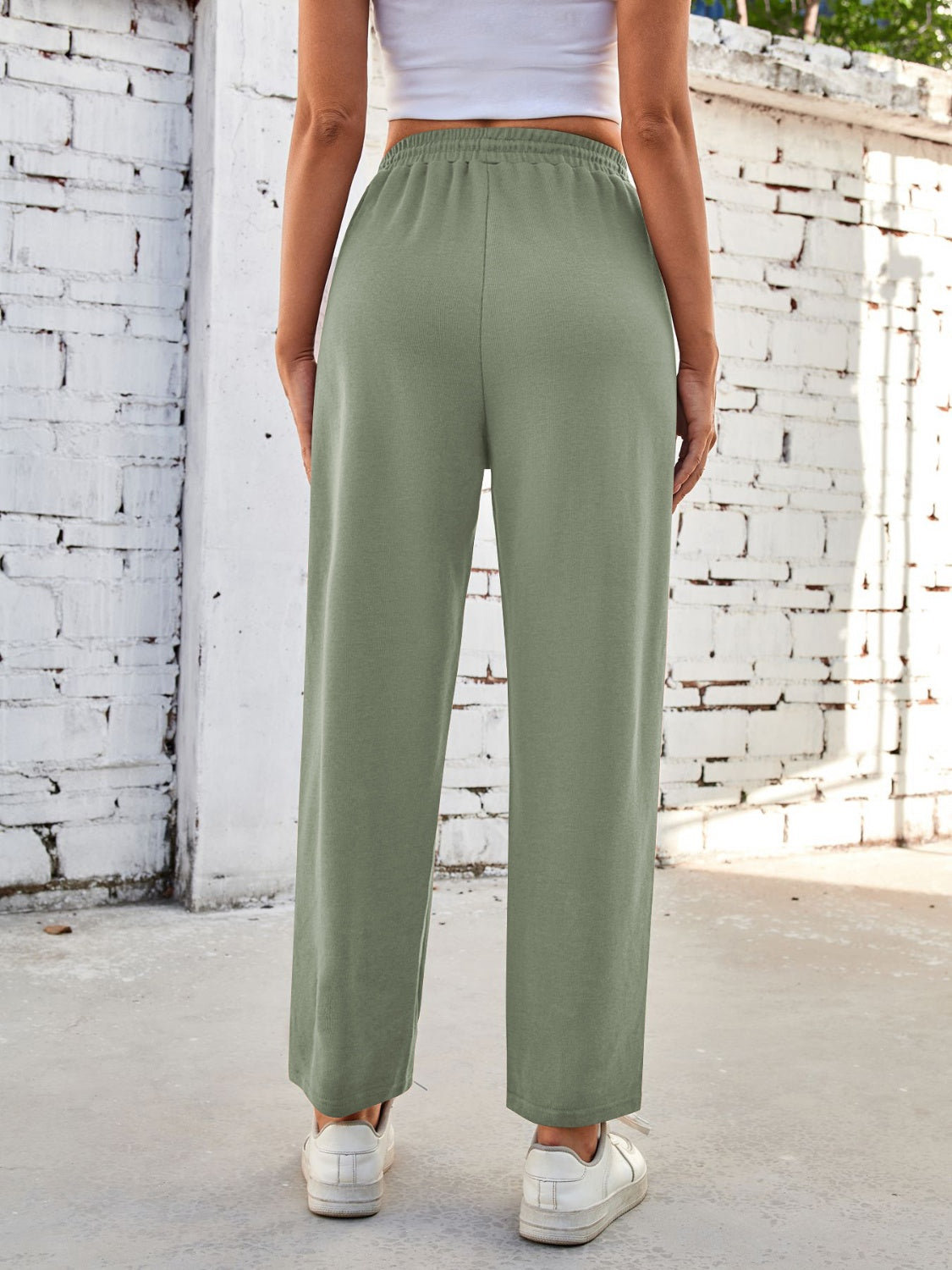 Lovelet Drawstring Pants with Pockets