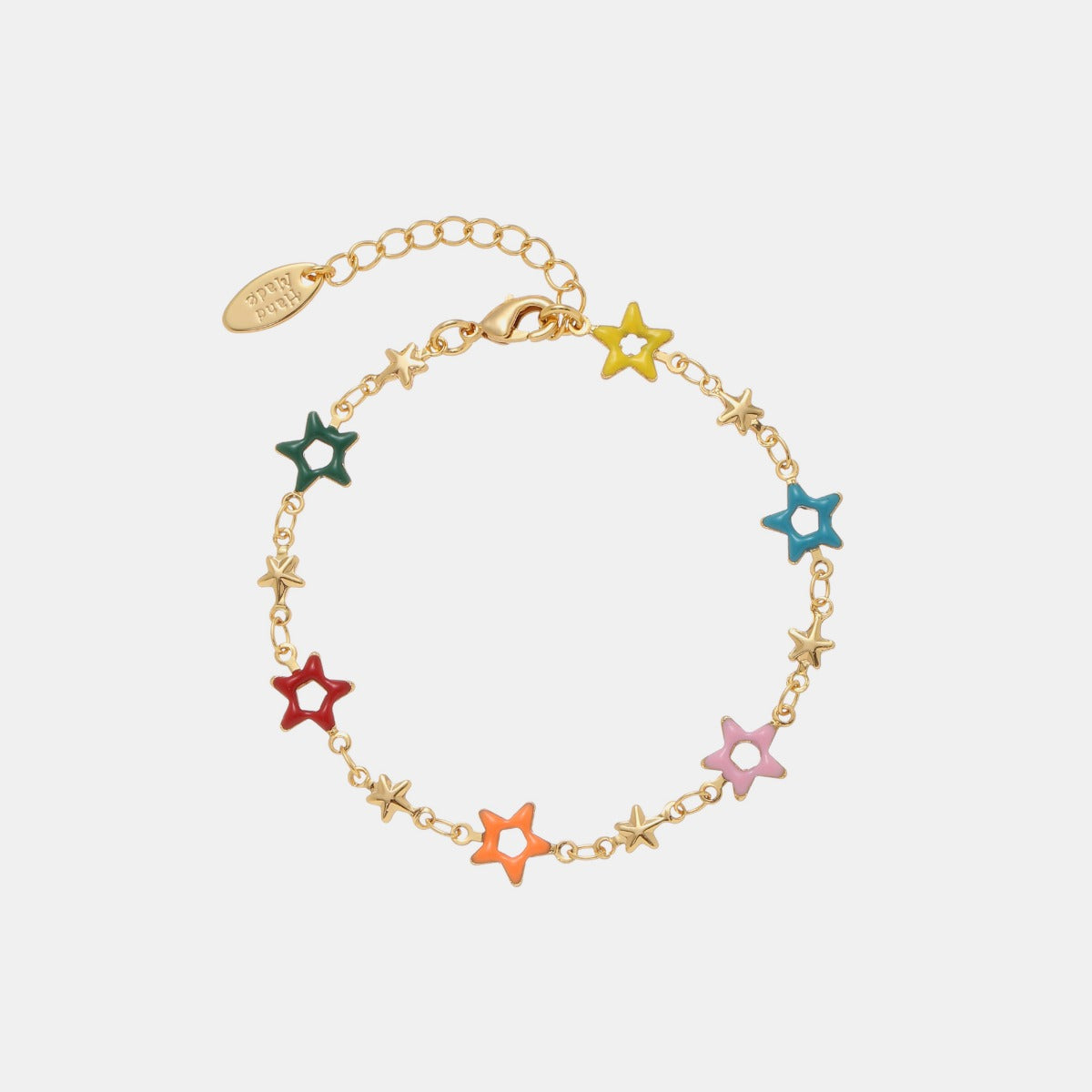 Copper Drip Oil Star Bracelet