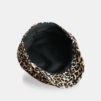 Adjustable Leopard Cotton Hat