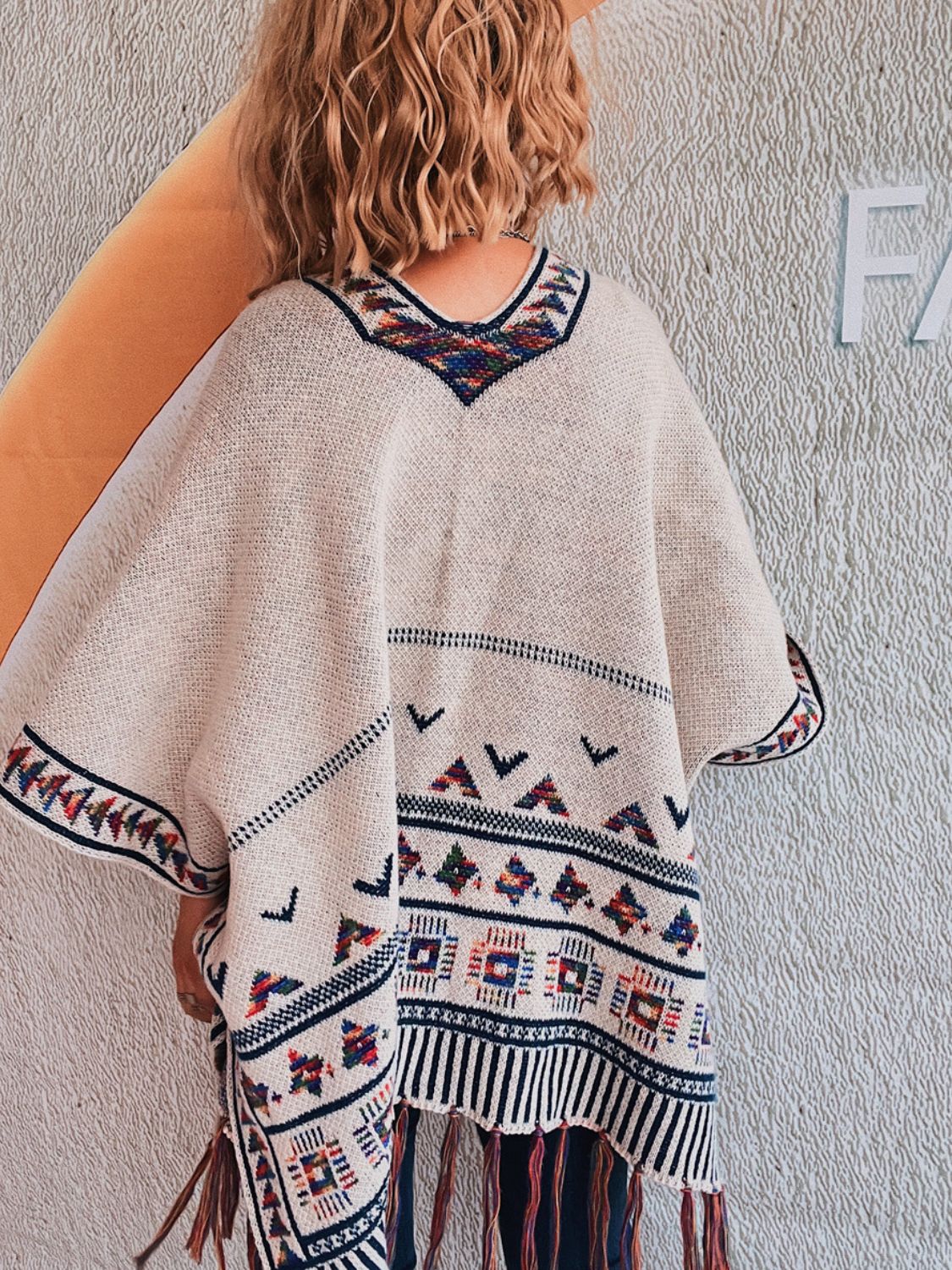 Fringe Open Front Cardigan