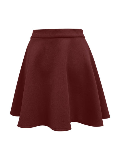 Buttoned Corduroy Mini Skirt