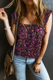 Printed Square Neck Tank