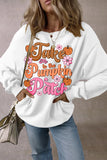 Letter Graphic Long Sleeve Sweatshirt