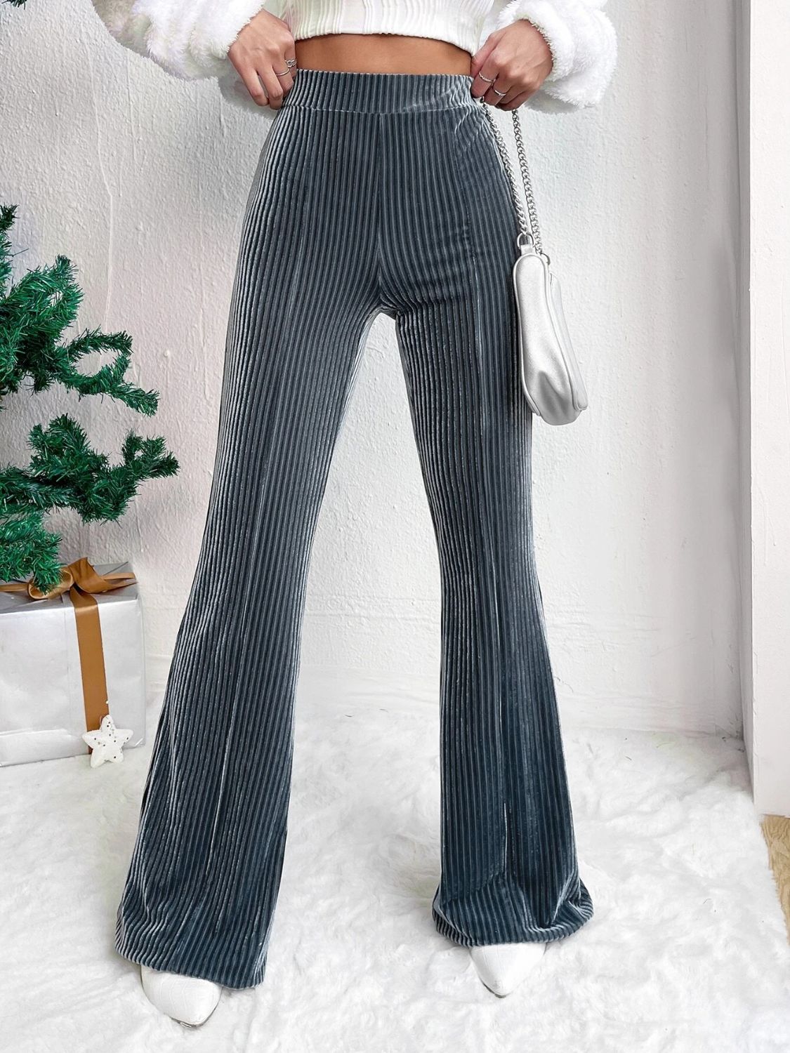 High Waist Flare Pants