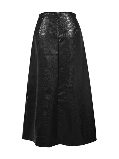 High Waist Midi Skirt