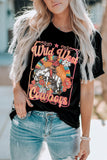 WILD WEST COWBOYS Graphic Tee Shirt