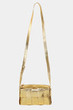 Fame Woven Crossbody Bag with Adjustable Strap