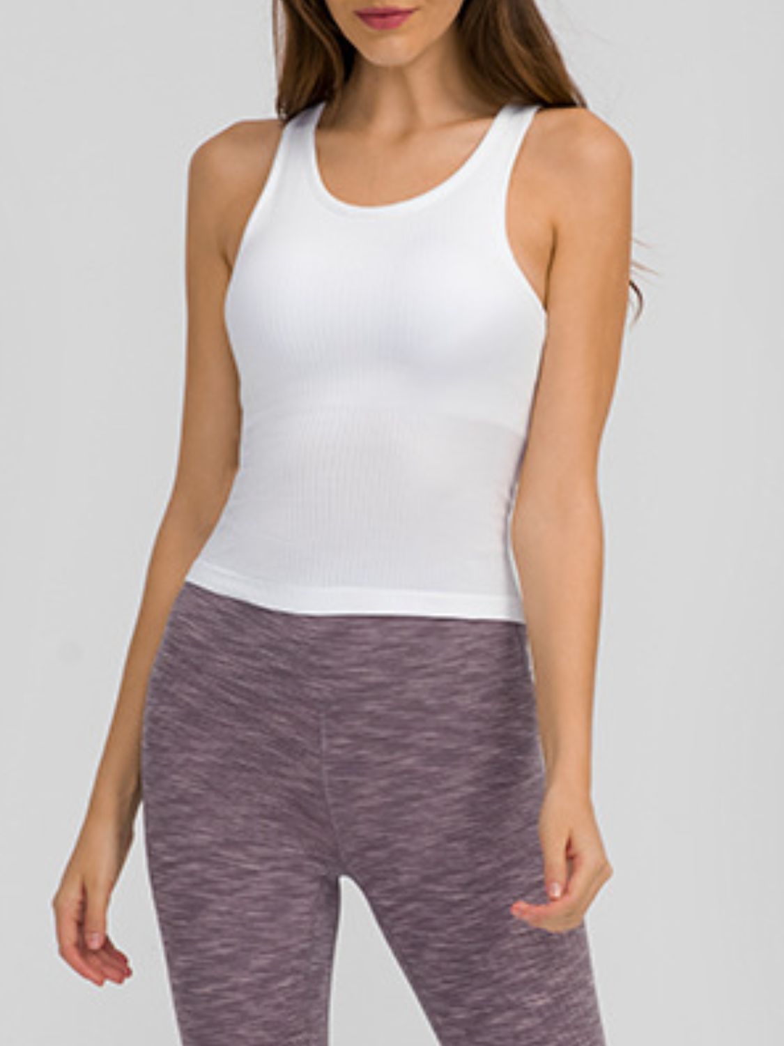 Round Neck Racerback Active Tank