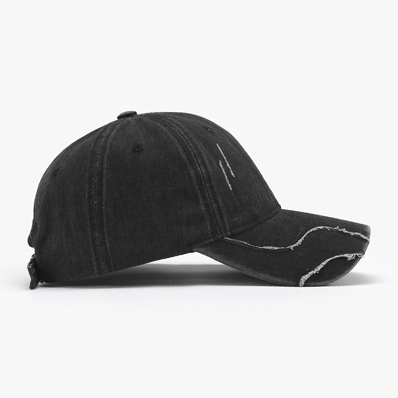 Raw Hem Adjustable Cap