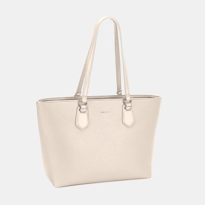 David Jones PU Leather Tote Bag