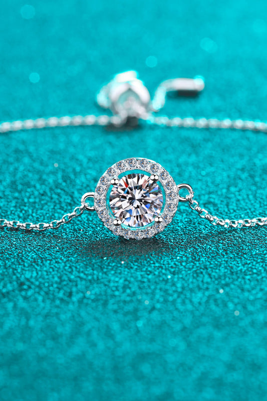 All For Fun 1 Carat Moissanite Bracelet