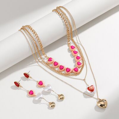 Multi-Layered Alloy Necklace