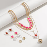 Multi-Layered Alloy Necklace