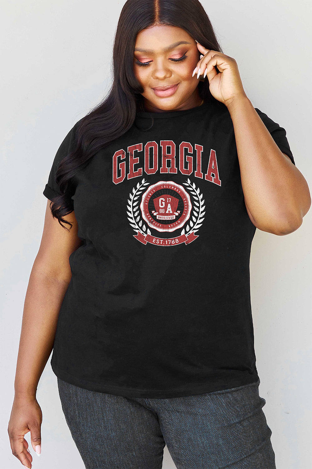 Simply Love Full Size GEORGIA Graphic T-Shirt