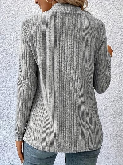 Open Front Long Sleeve Cardigan