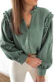 Long Sleeve Buttoned Top