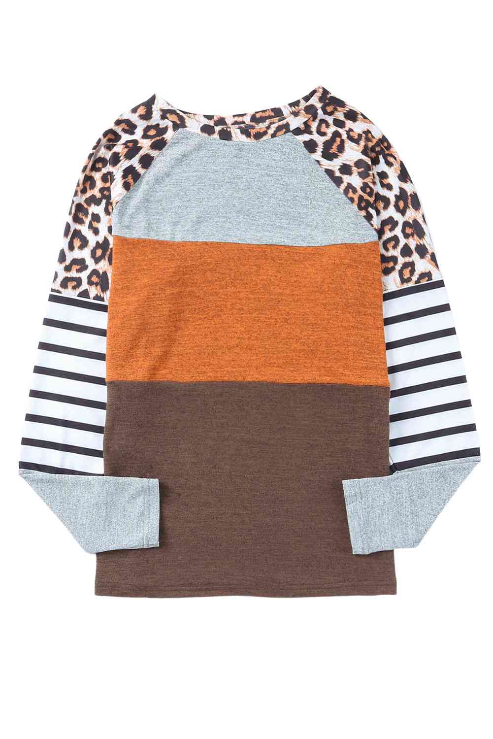 Multi Print Long Sleeve T-Shirt