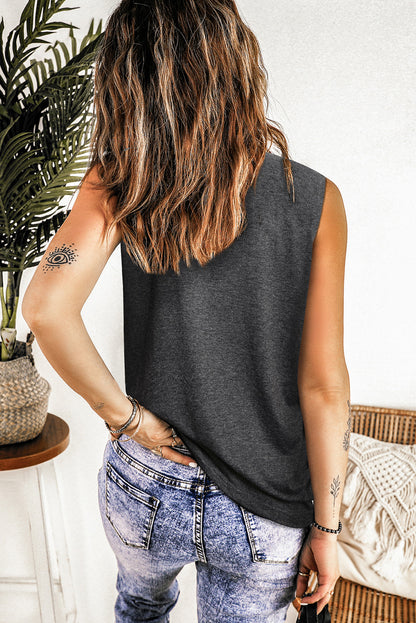 BE KIND Graphic Round Neck Tank