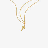 Cross Pendant Titanium Steel Necklace