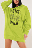 Simply Love Full Size STAY WILD Graphic Hoodie