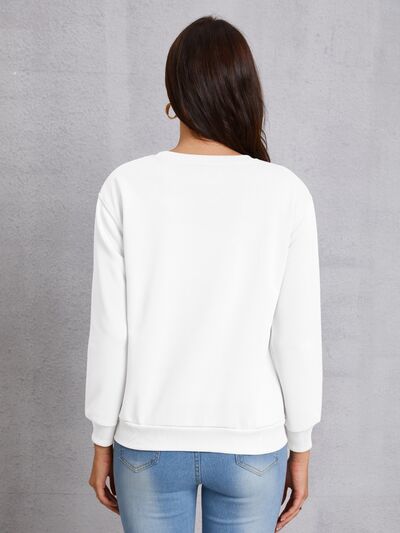 SUMMER DOWN COWBOY Round Neck Sweatshirt