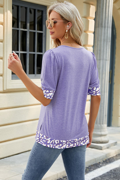 Square Neck Half Sleeve T-Shirt