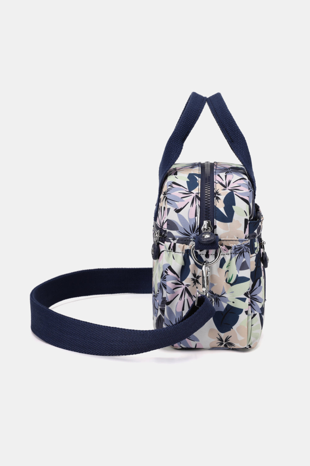 Floral Nylon Handbag