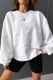 Star Lantern Sleeve Dropped Shoulder Sweatshirt