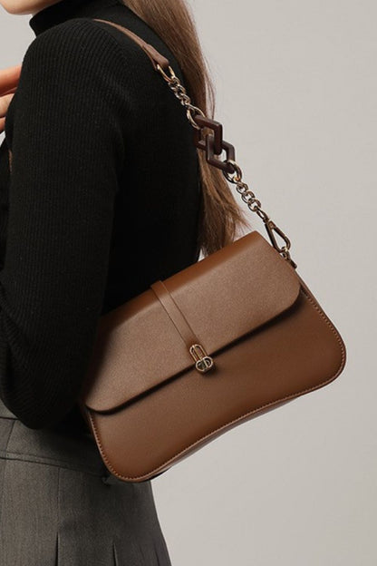 PU Leather Shoulder Bag